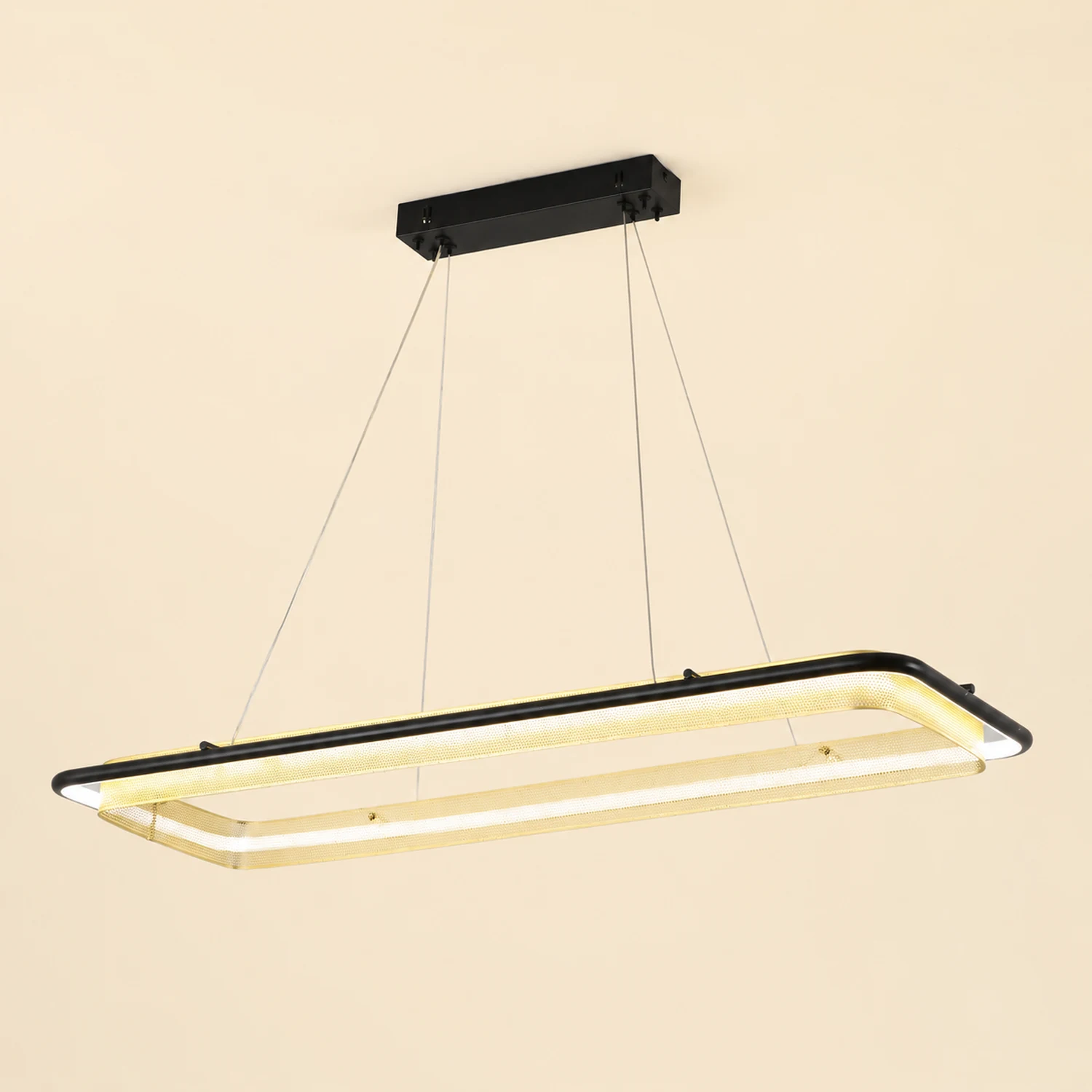 Acrylic LED Round Chandelier - Lumpaz