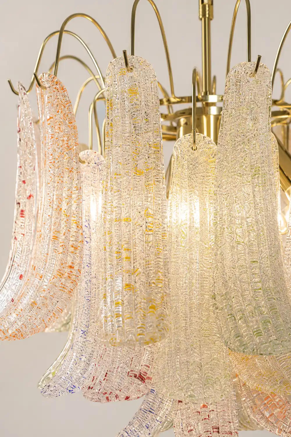Venini Colorful Murano Glass Chandelier - Lumpaz