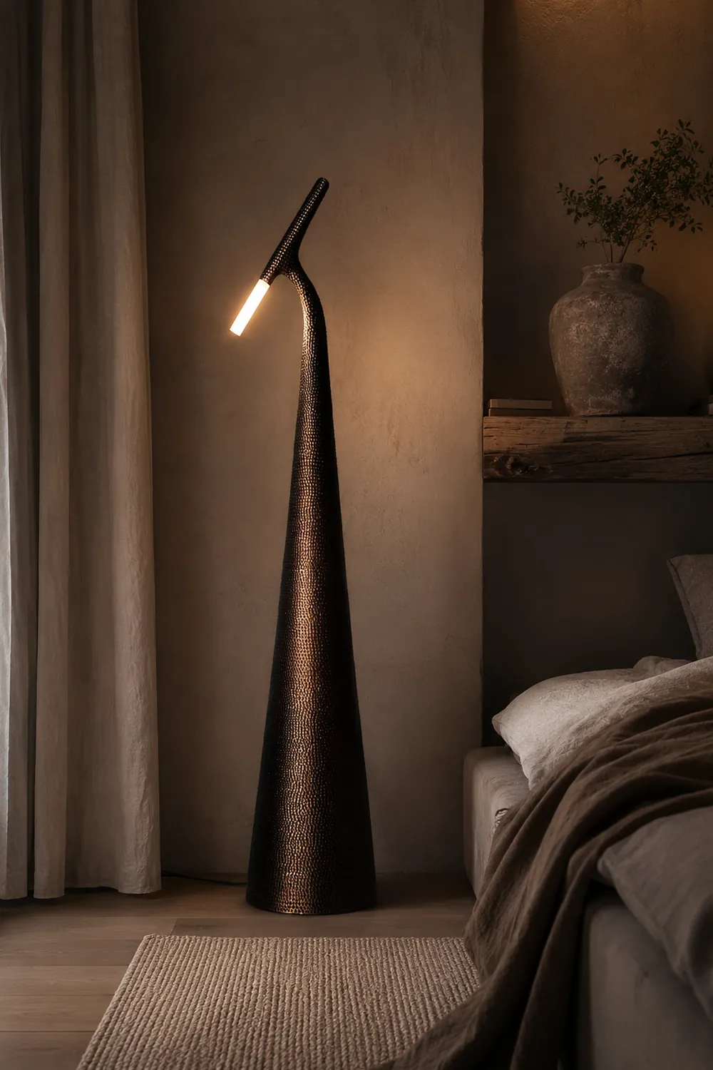 Apex Texture Floor Lamp - Lumpaz