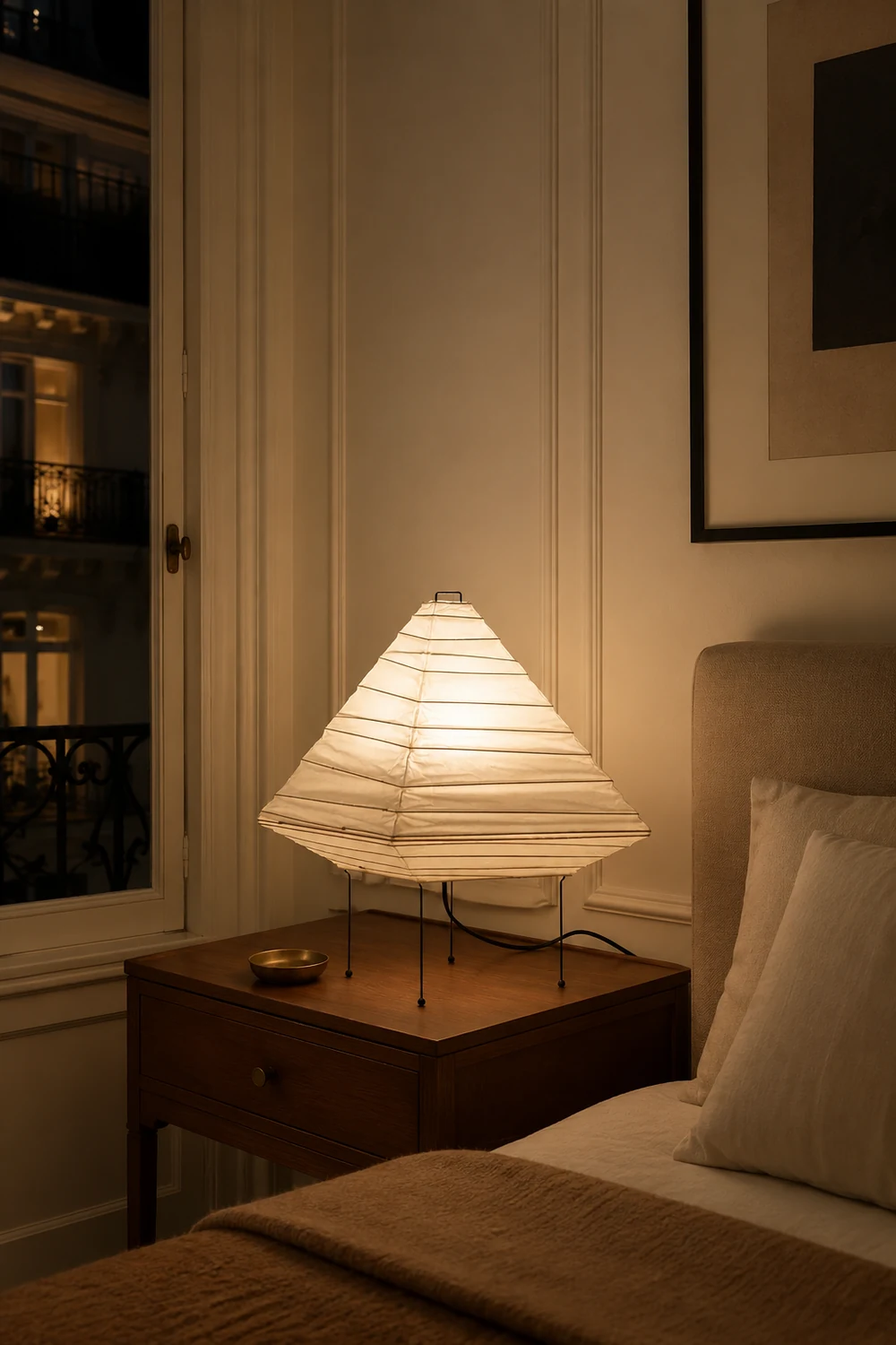 Kiyoshi Akari Paper Table Lamp - Lumpaz