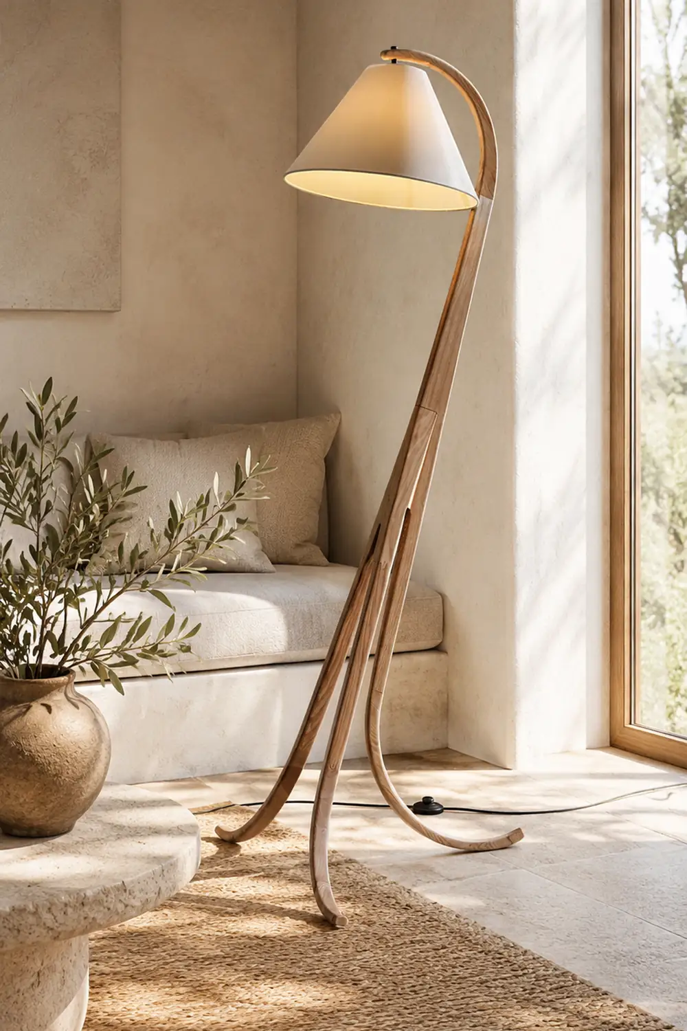 Arcwood Floor Lamp - Lumpaz