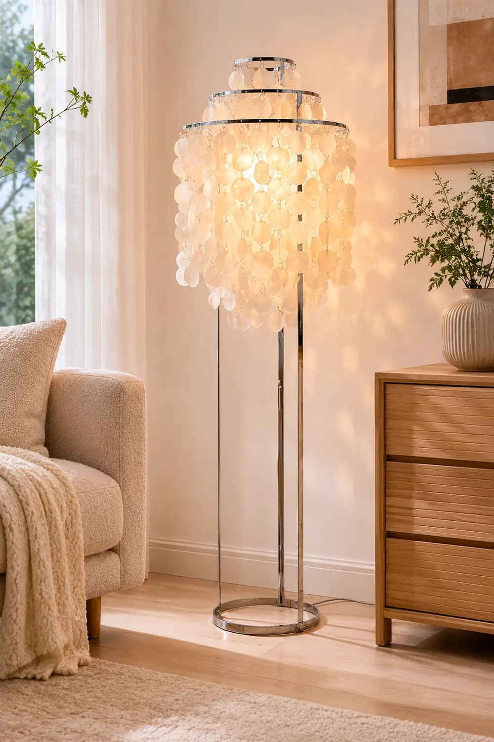 Shell Floor Lamp - Lumpaz