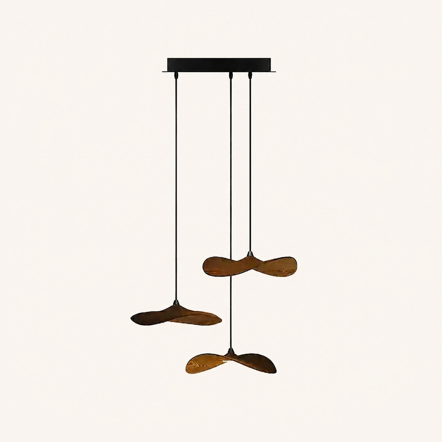 Empty Leaf Chandelier - Lumpaz