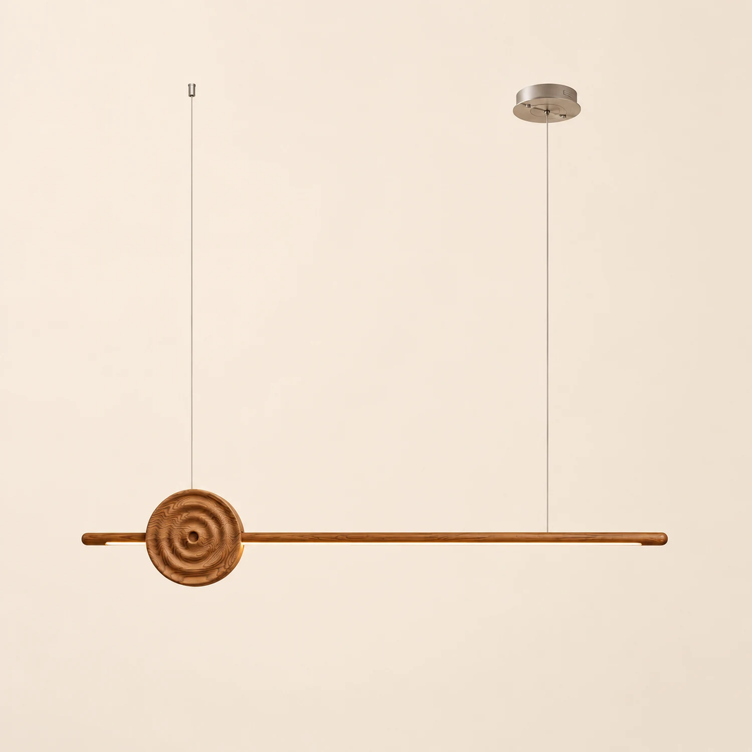 Erhu Wood Chandelier - Lumpaz