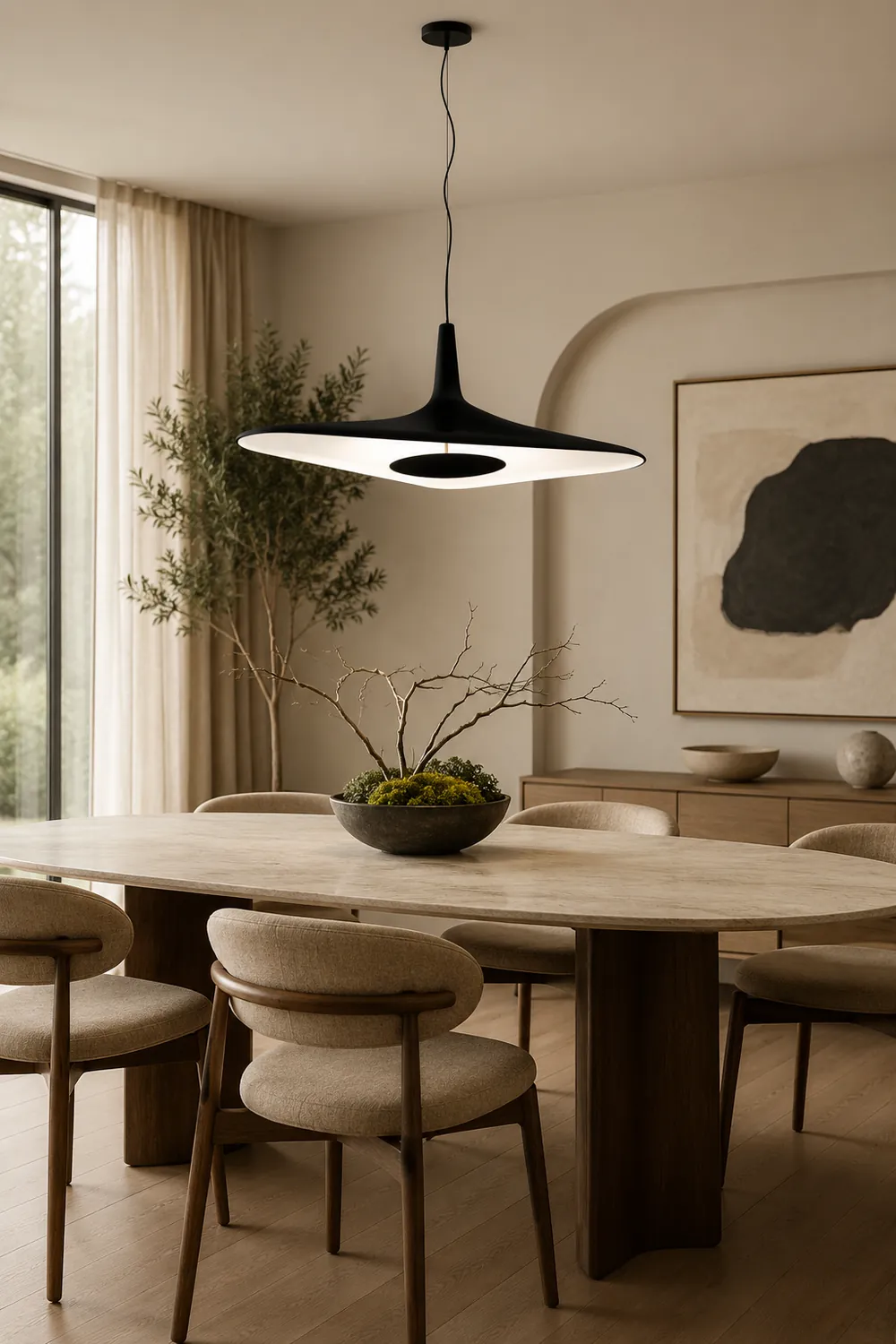 Soleil Noir Pendant Lamp - Lumpaz