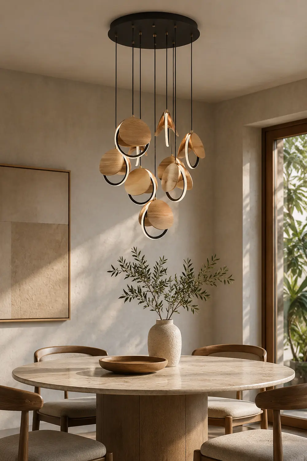 Elliot Rings Chandelier - Lumpaz