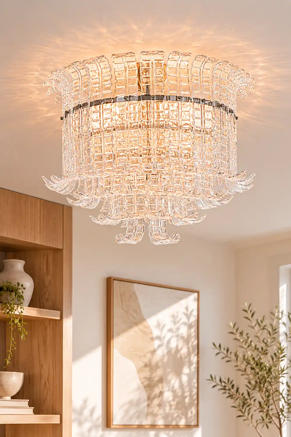 Calista Murano Glass Ceiling Lamp - Lumpaz