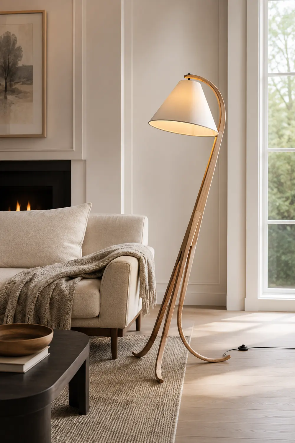 Arcwood Floor Lamp - Lumpaz