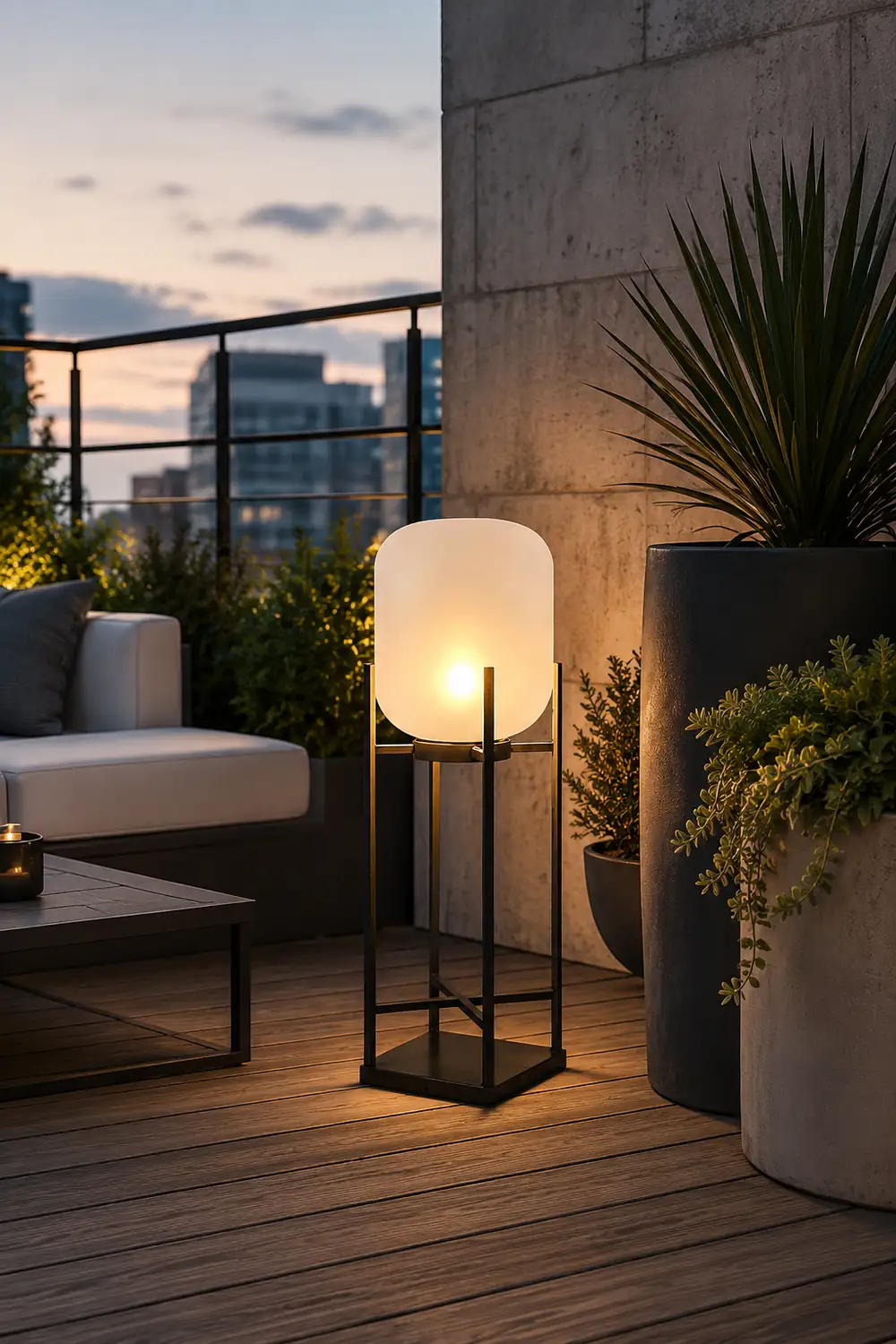 Lantern Floor Light - Lumpaz