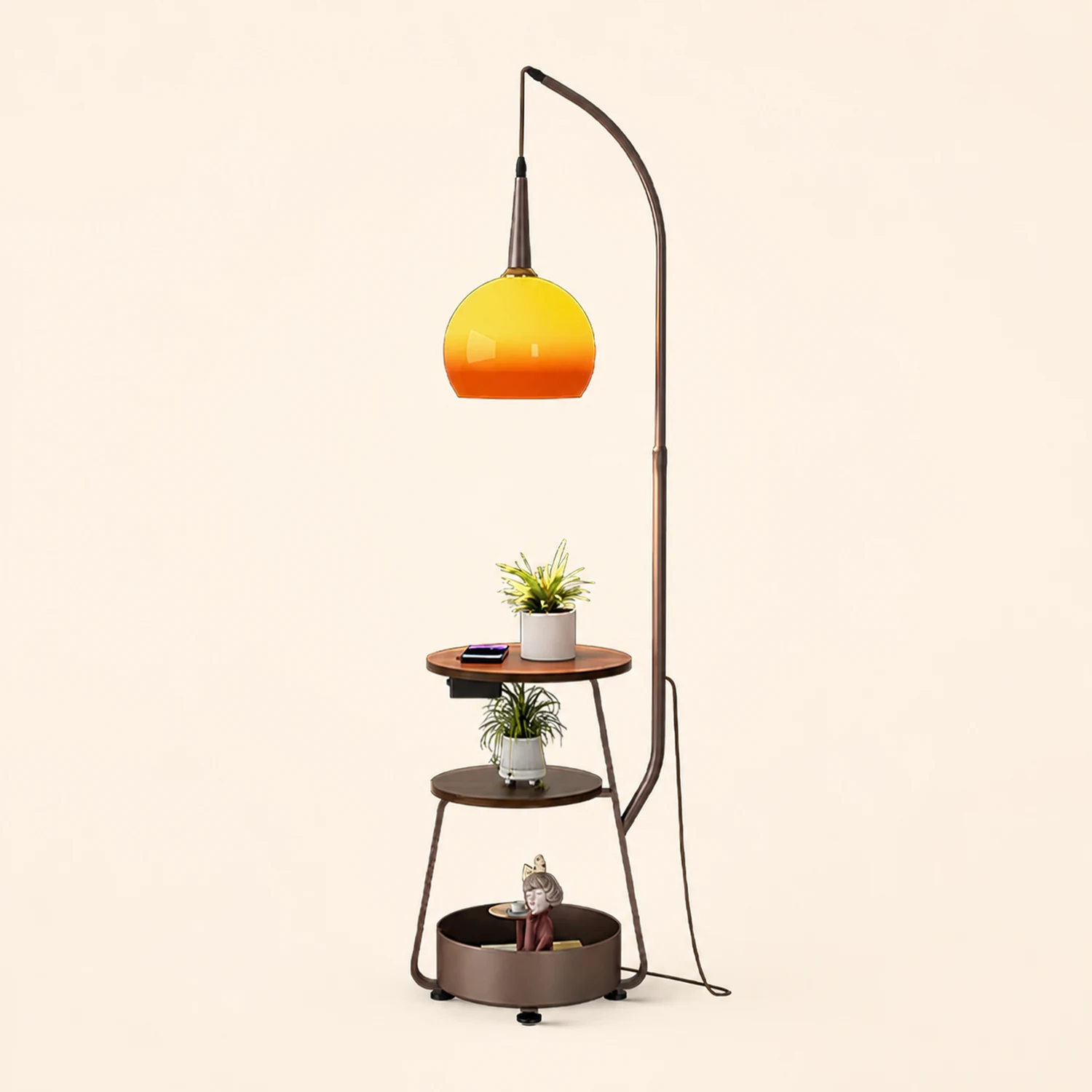 Solstice Arc Floor Lamp - Lumpaz