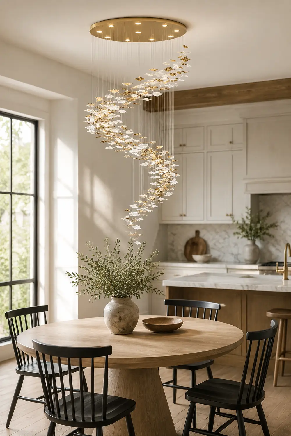 Whispering Kerchiefs Chandelier - Lumpaz