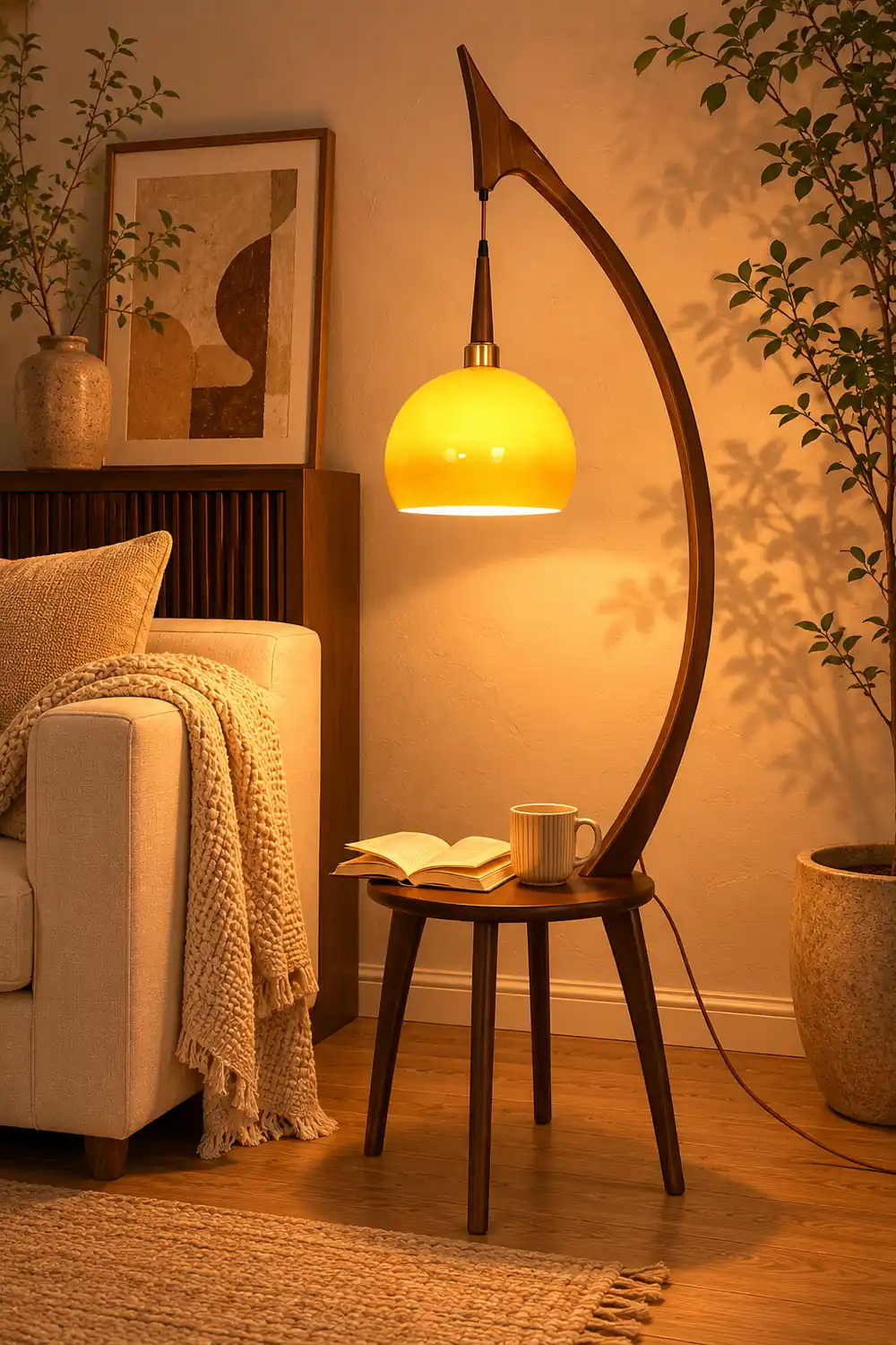 Arc Curve Floor Lamp - Lumpaz