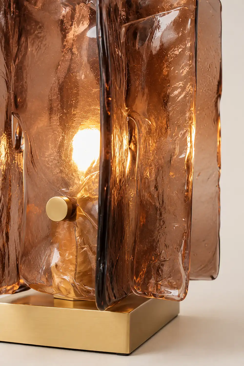 Amber Building Block Table Lamp - Lumpaz