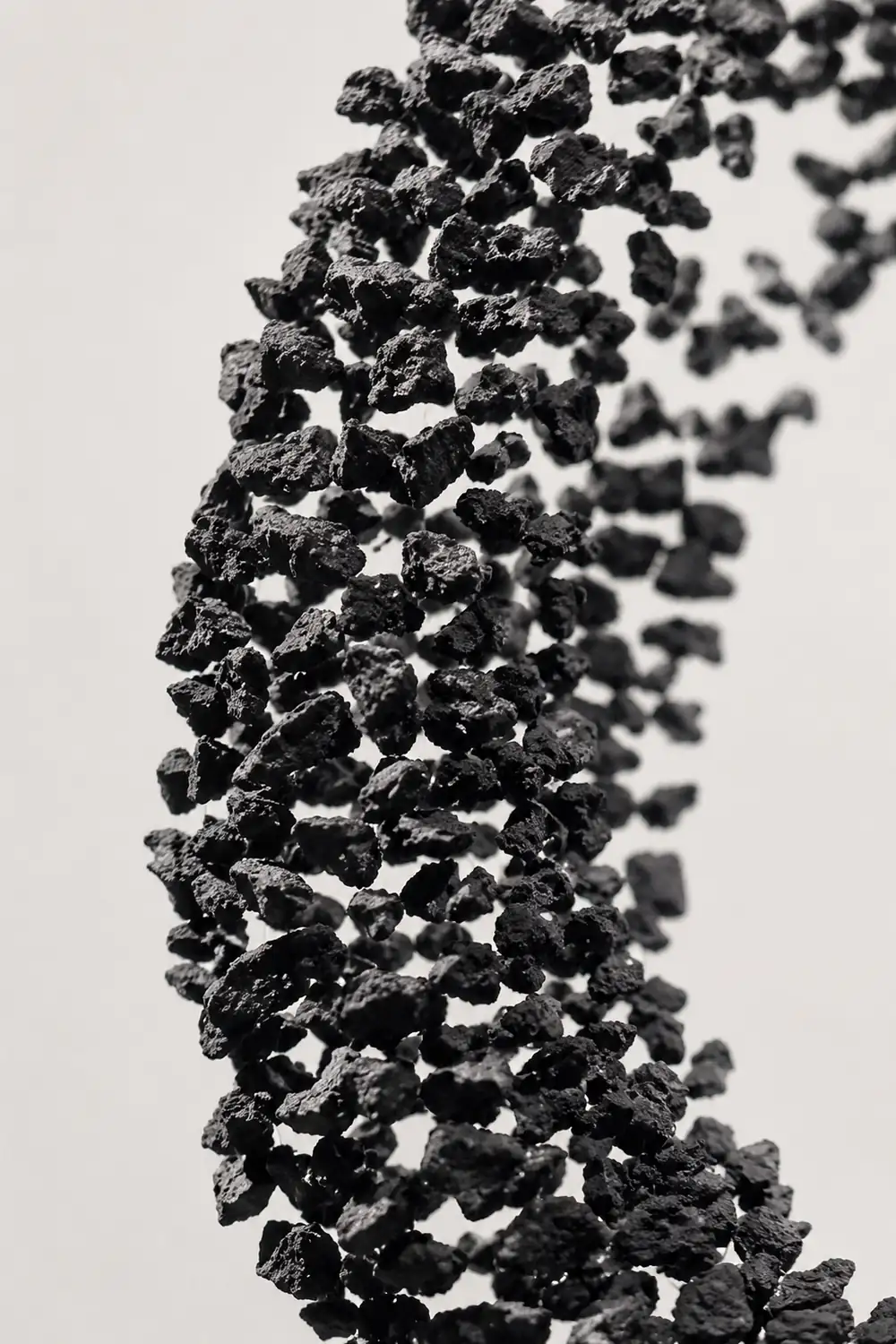 Charcoal Shape Hourglass Chandelier - Lumpaz
