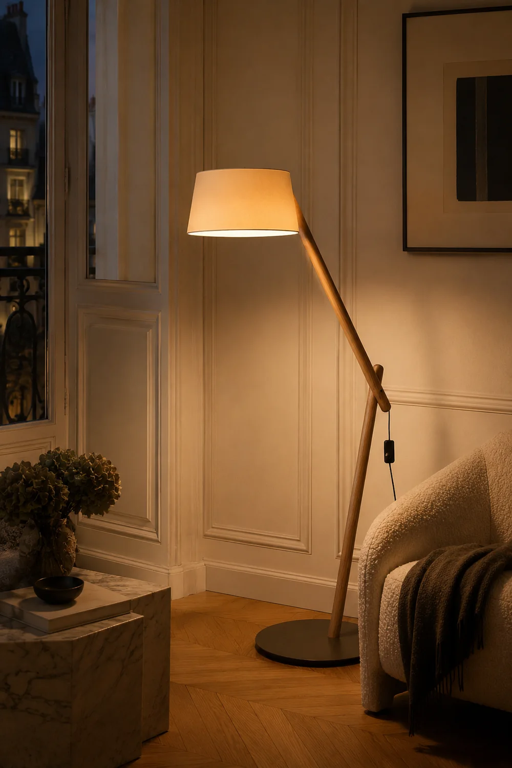 Lean Pivot Floor Lamp - Lumpaz