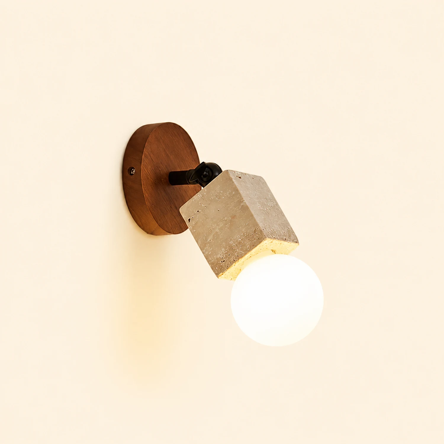 Versa Stone Adjustable Wall Light - Lumpaz