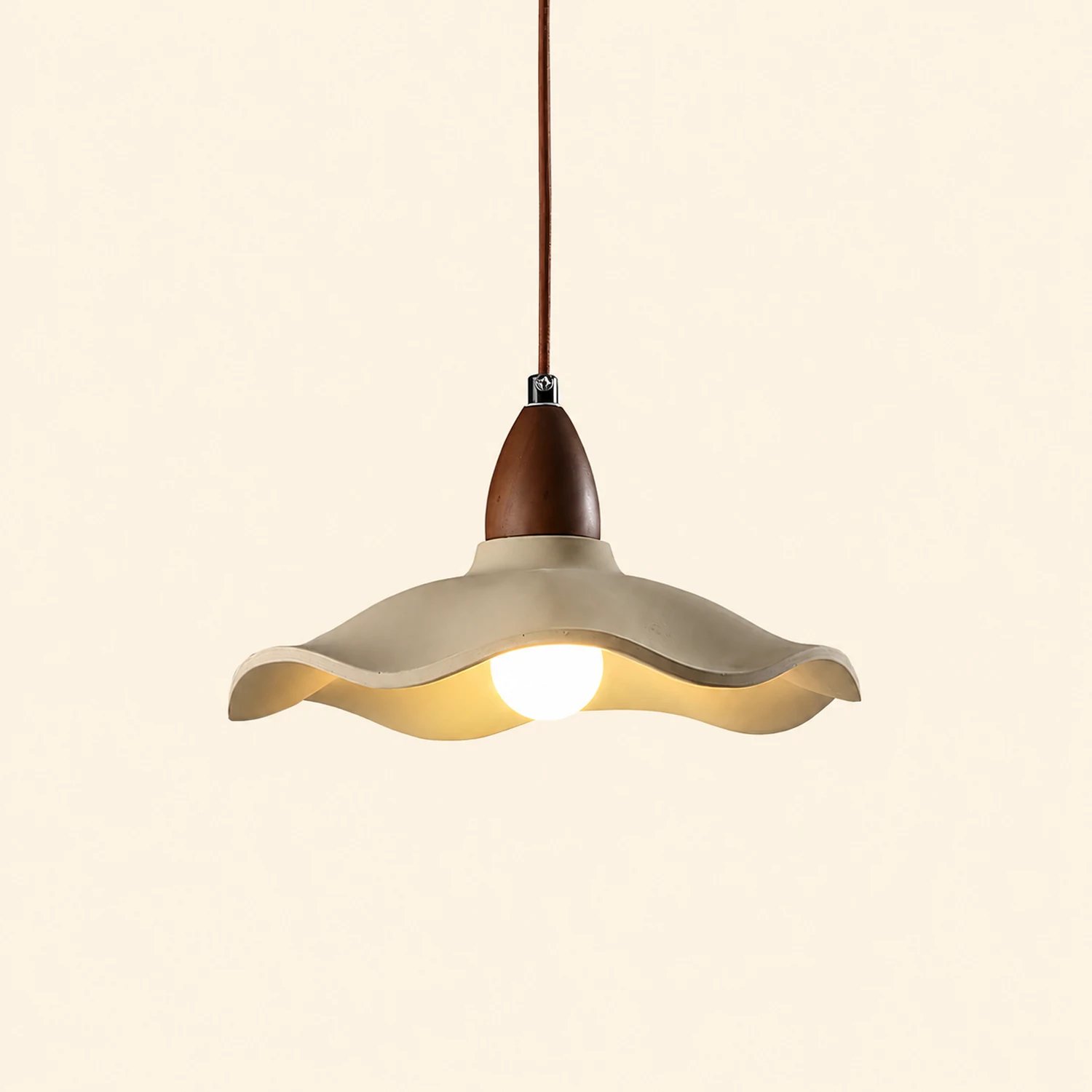 Cement Wave Pendant Light - Lumpaz