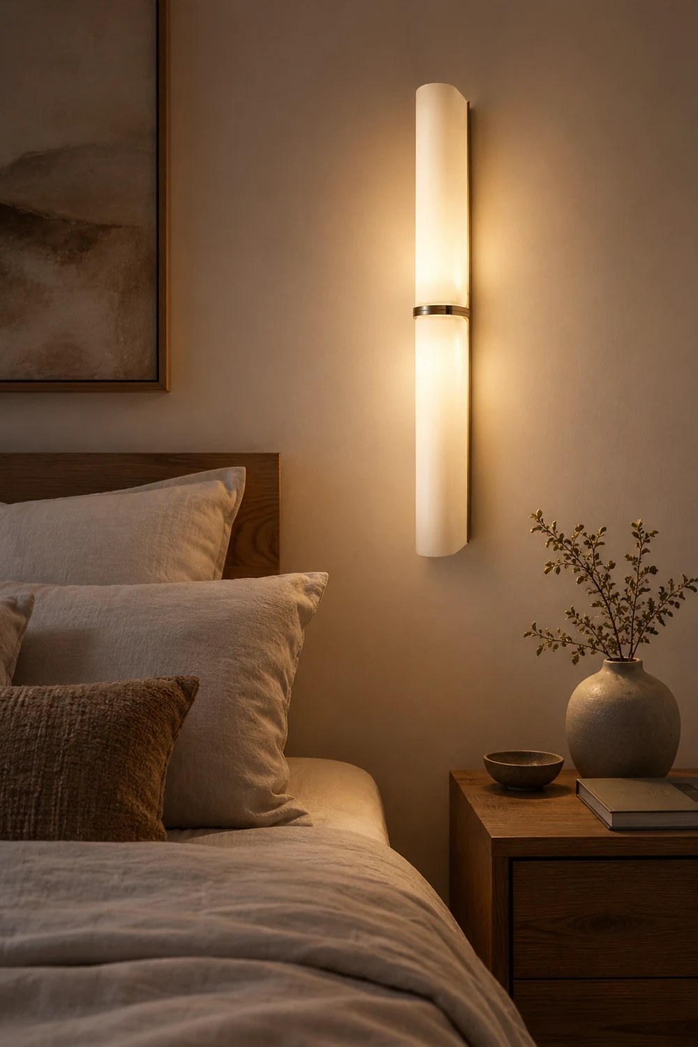 Ivory Glow Wall Sconce - Lumpaz