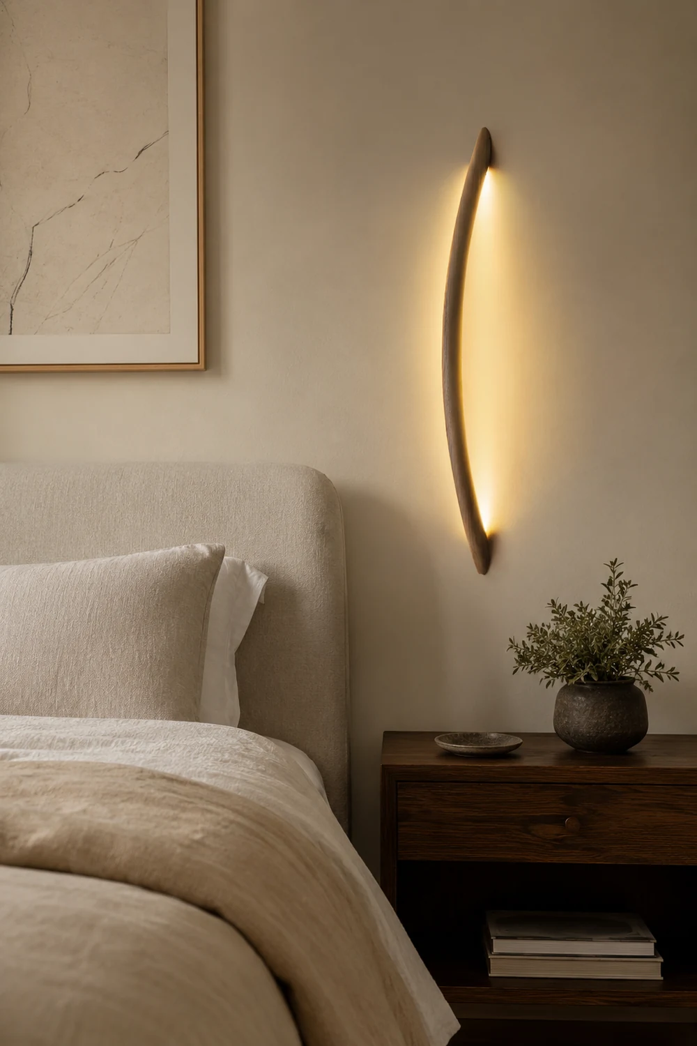 Linea Wood Wall Light - Lumpaz