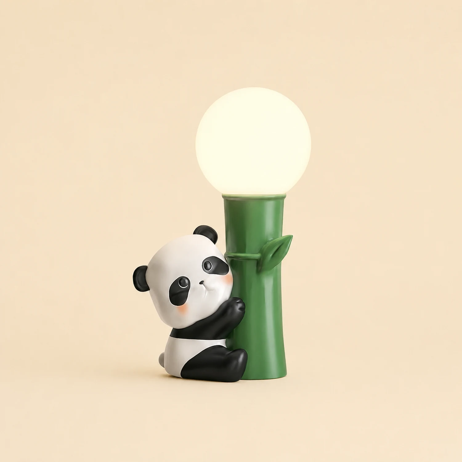 Panda Bamboo Table Lamp - Lumpaz