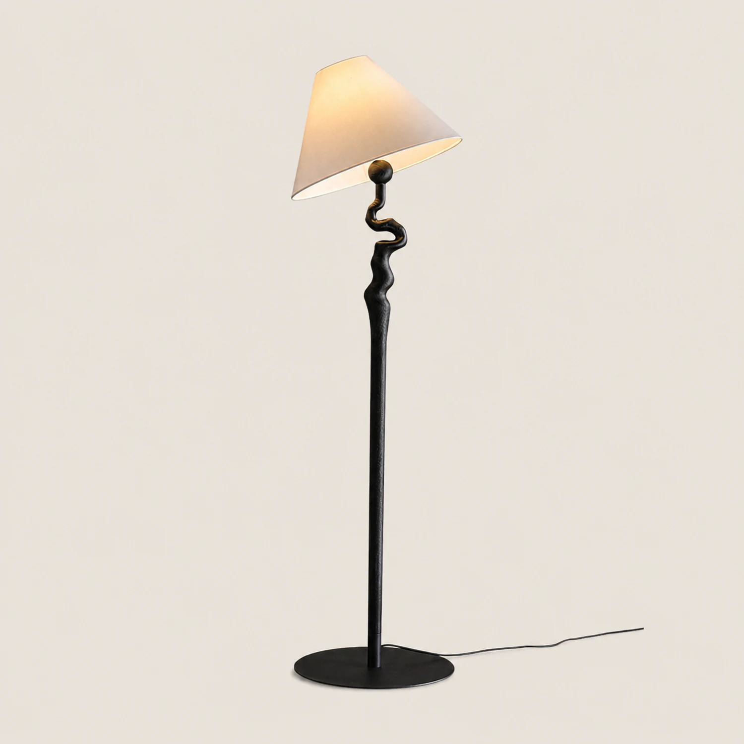 Serpentine Twist Floor Lamp - Lumpaz