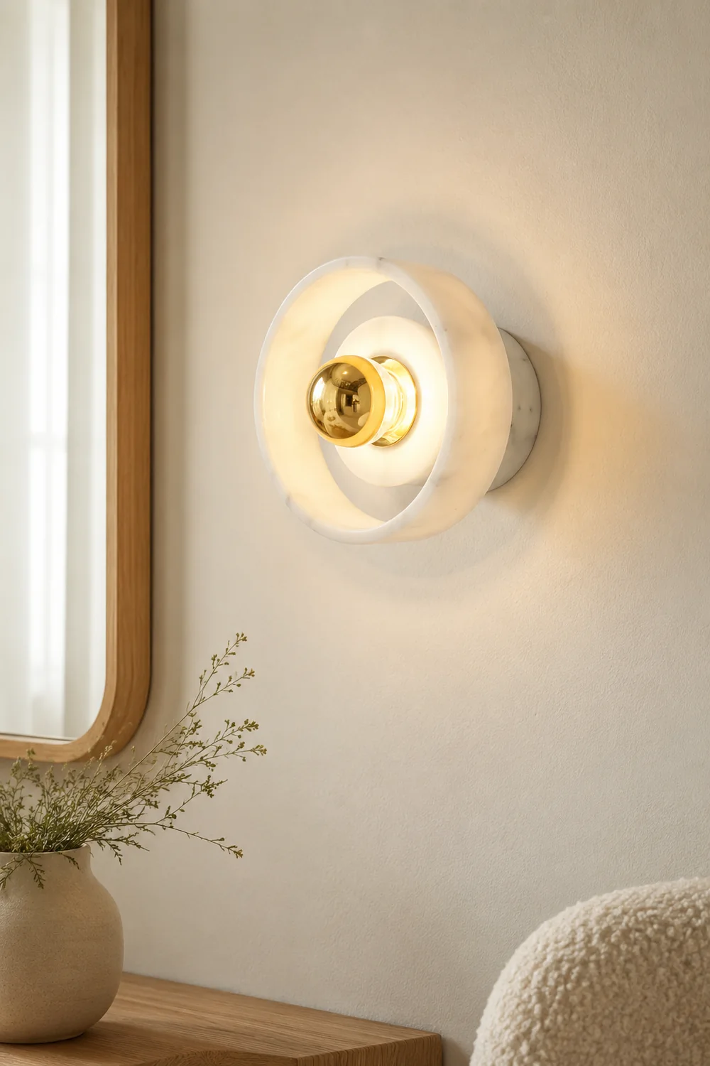 Marble Aura Wall Lamp - Lumpaz