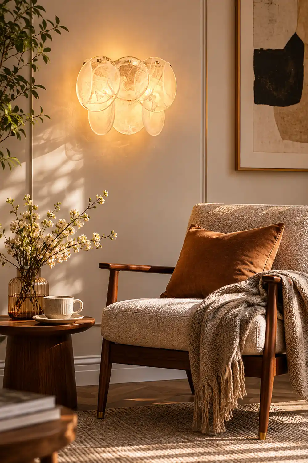 Nason Brass Wall Lamp - Lumpaz