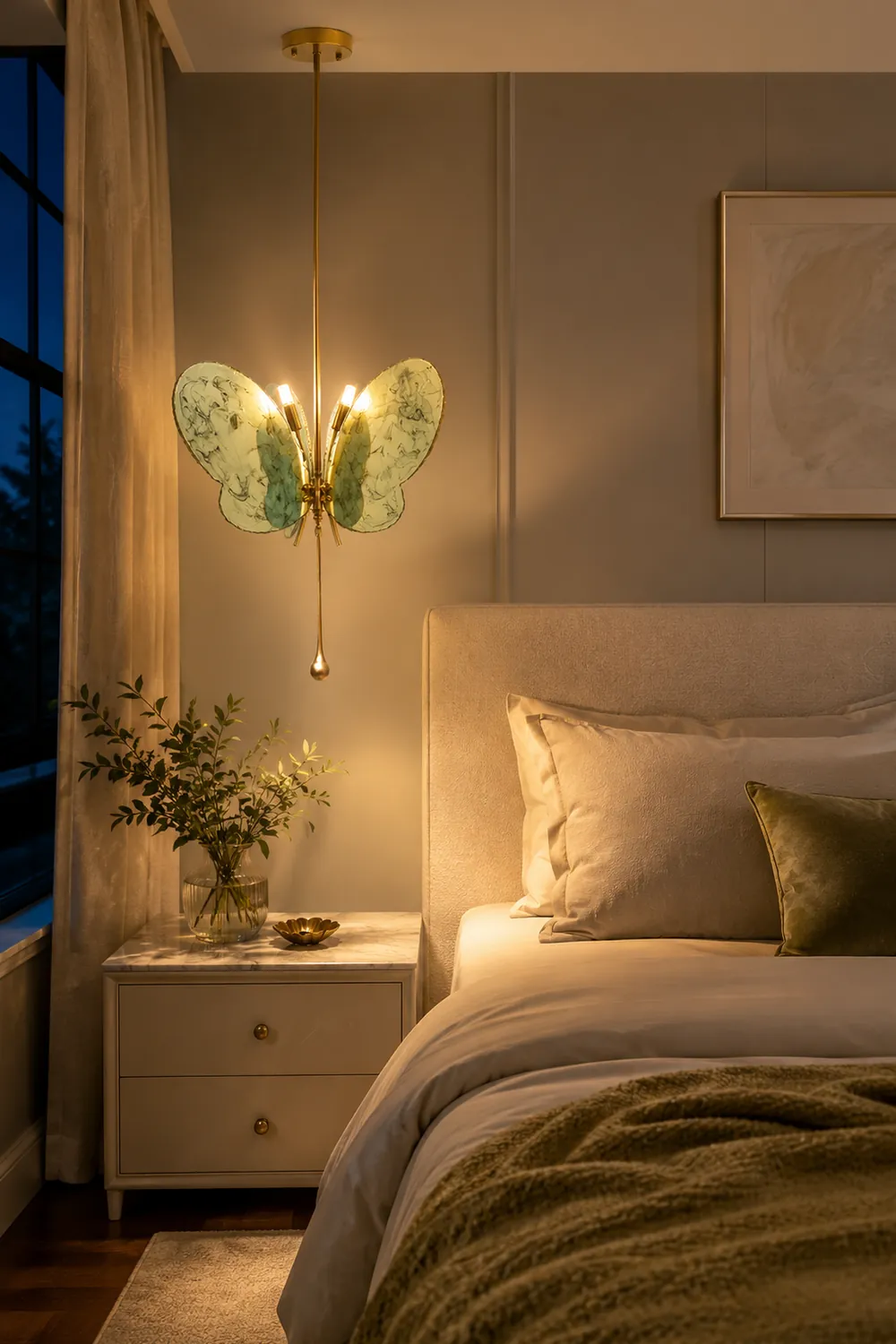 Sabrina Butterfly Pendant Lamp - Lumpaz