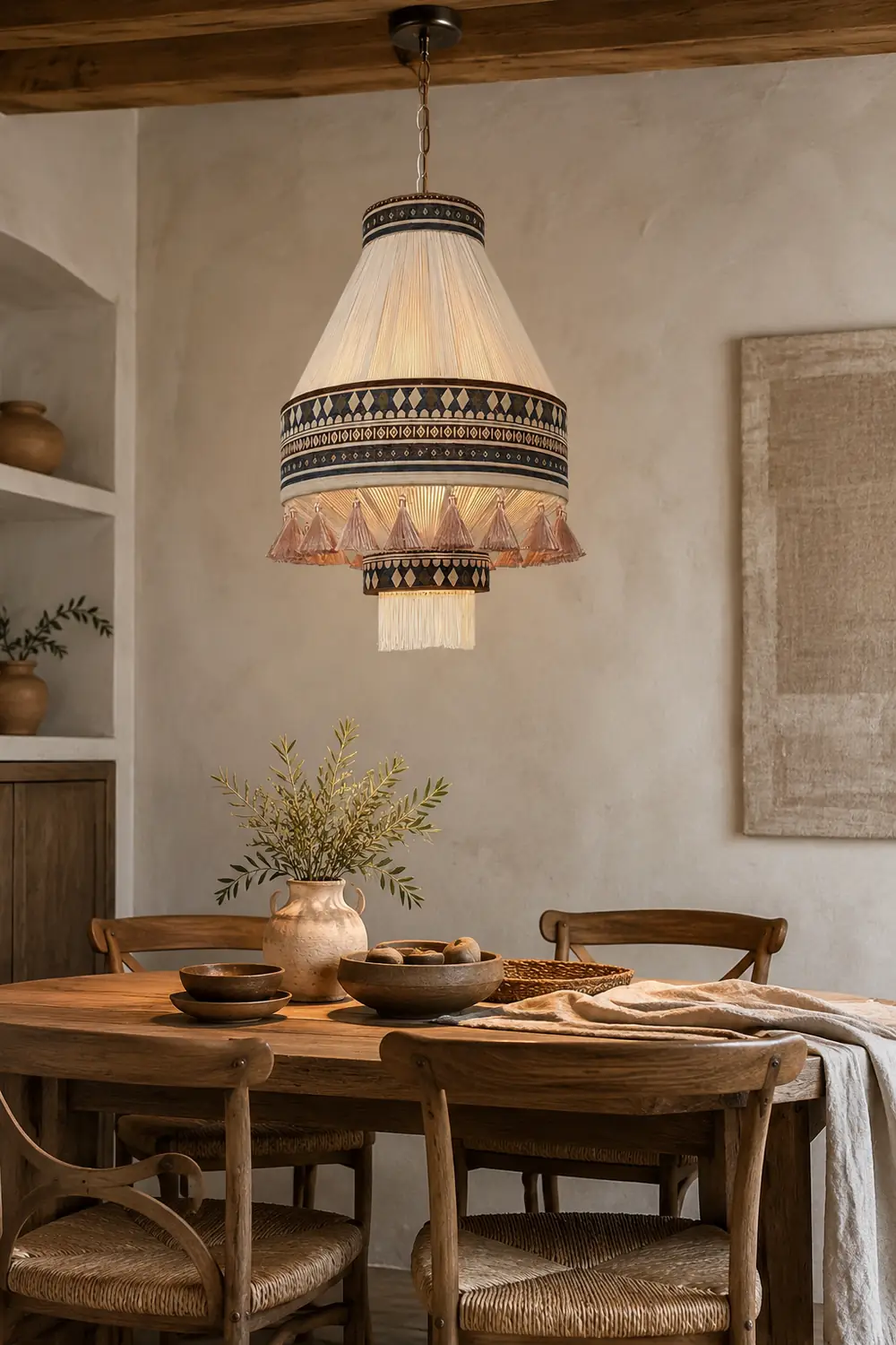 Bohemian Fringe Pendant Lamp - Lumpaz
