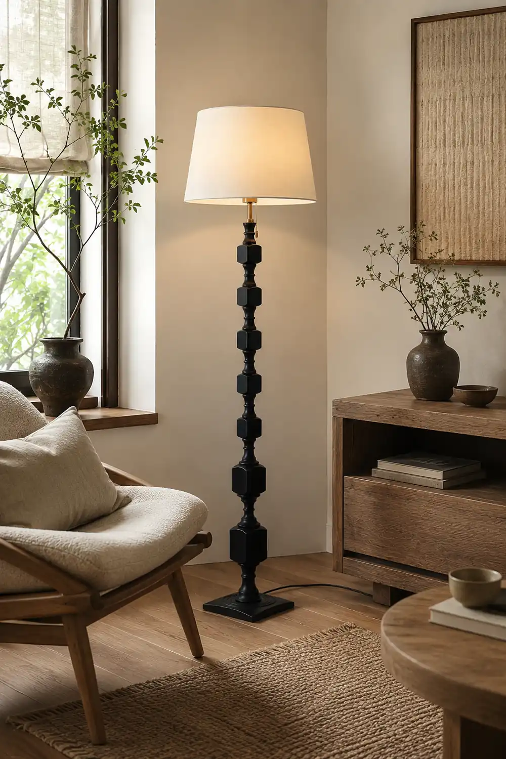 Hexas Floor Lamp - Lumpaz