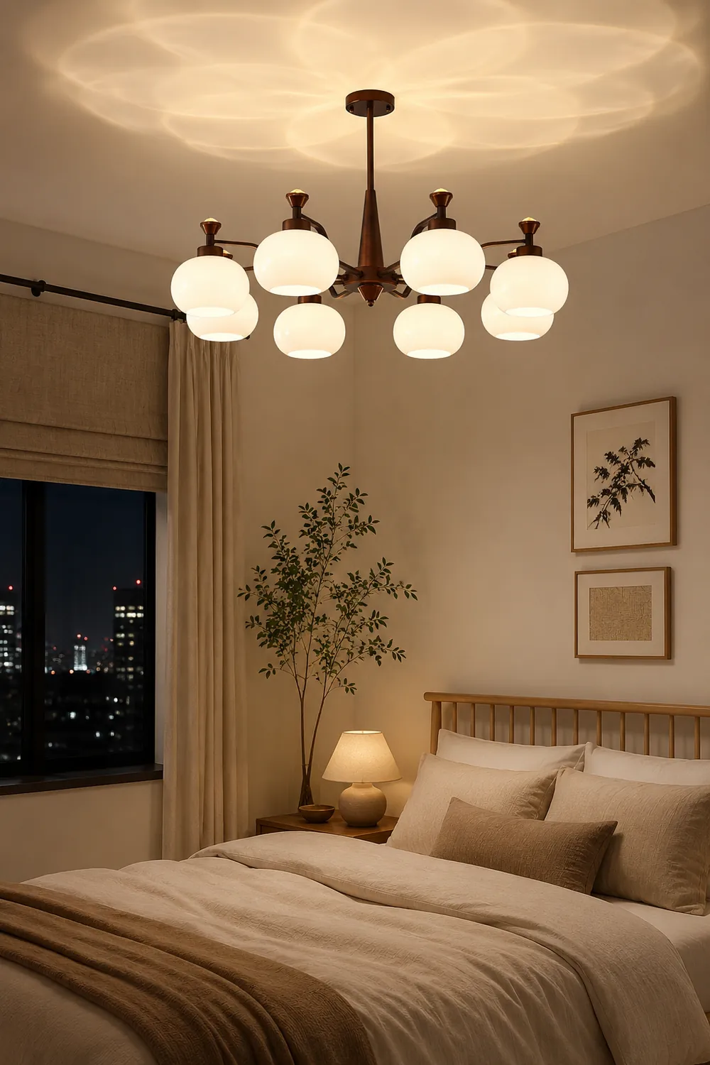 Globe Spotlight Chandelier - Lumpaz