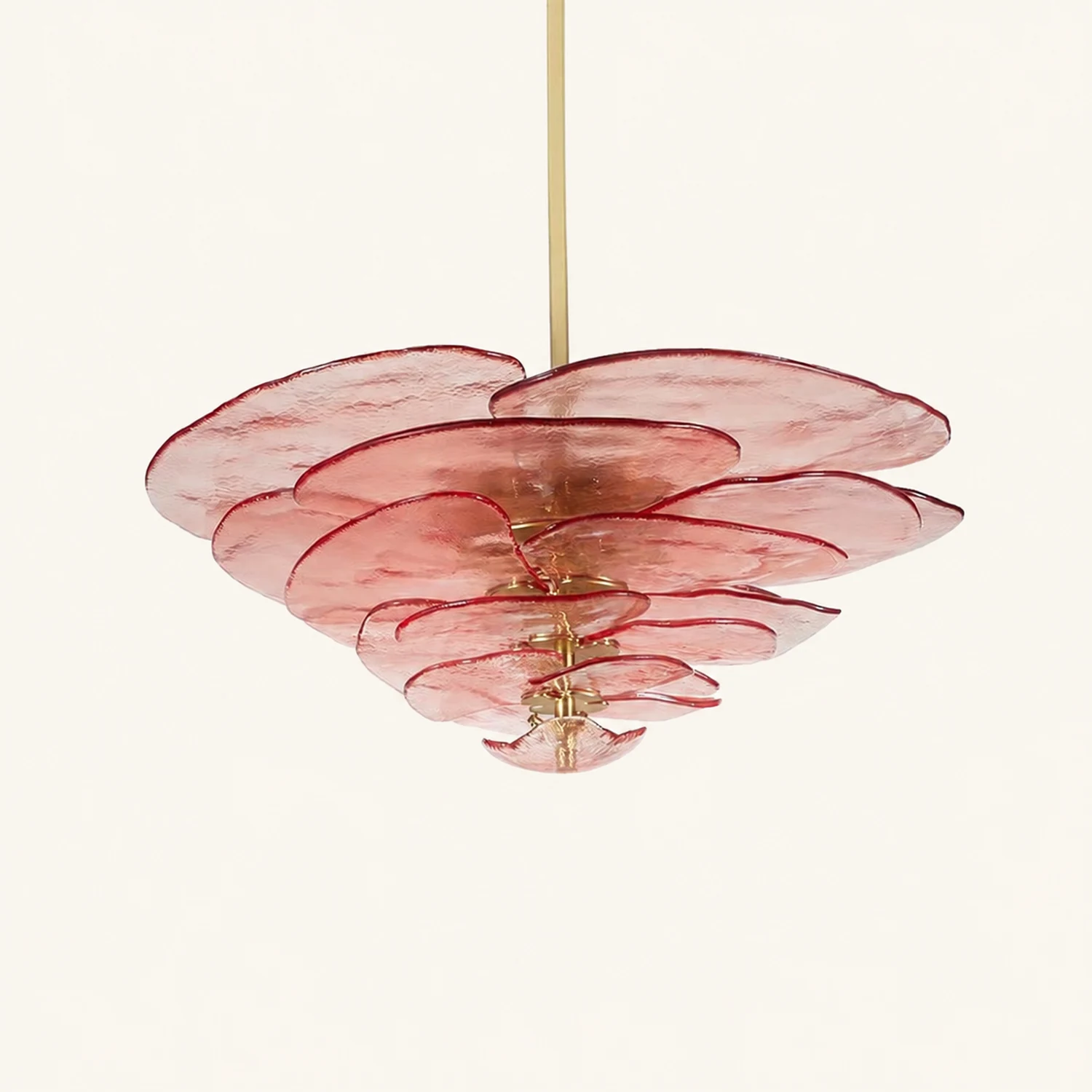 Golden Petals Murano Chandelier - Lumpaz