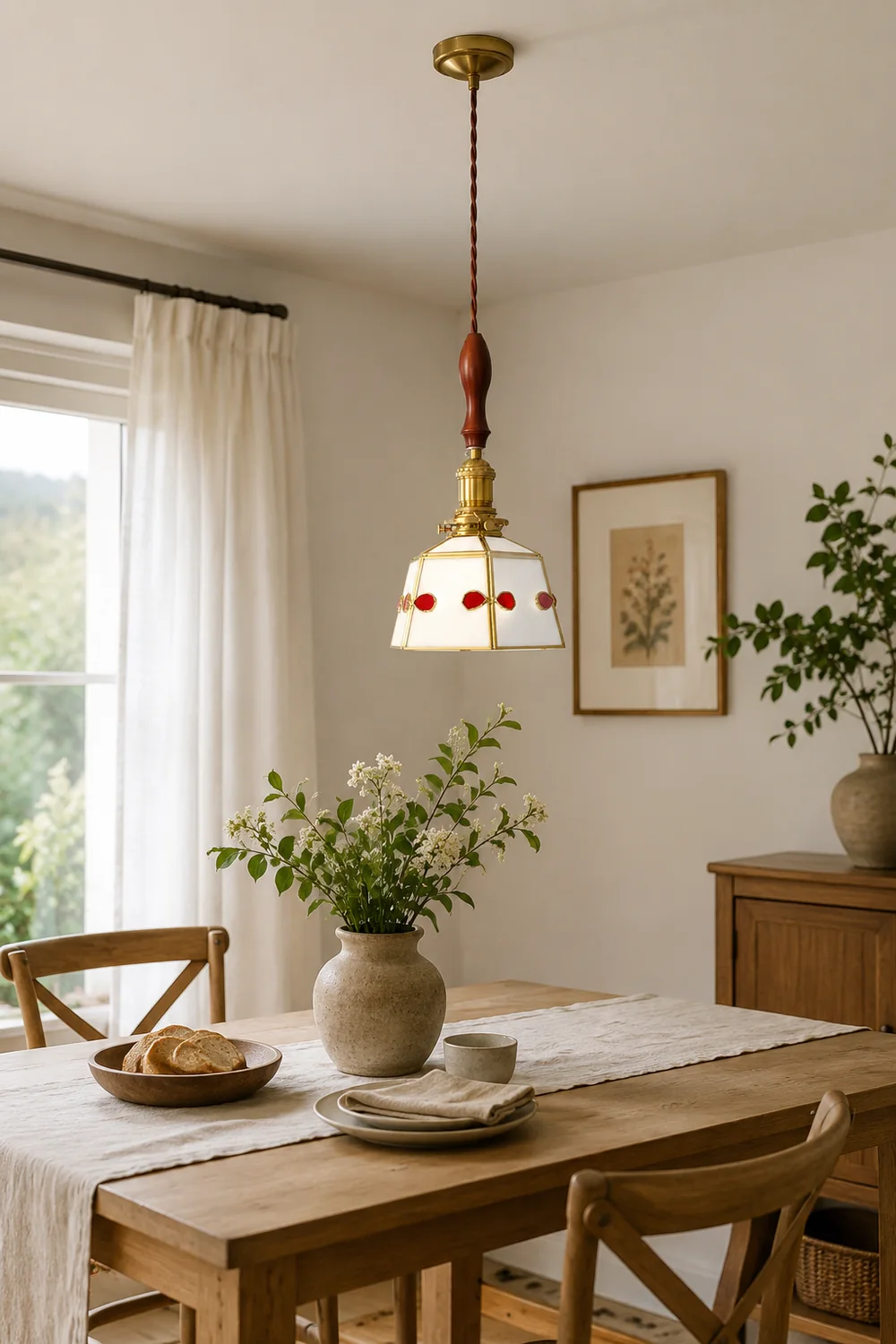 Stained Glass Pendant Lamp - Lumpaz