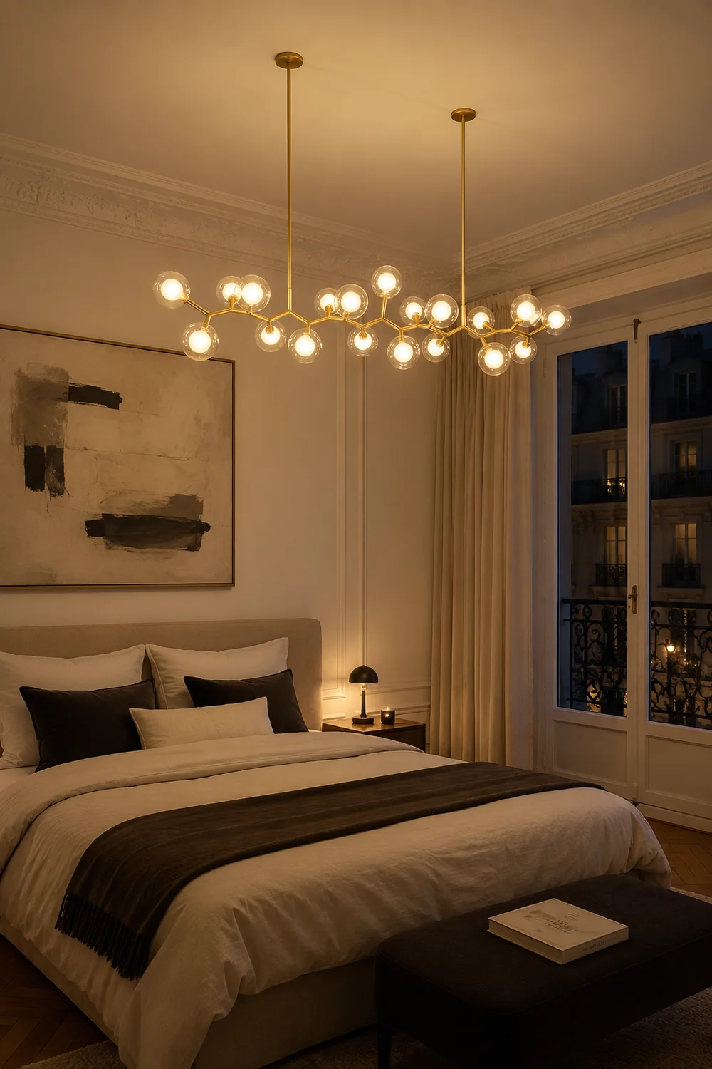 Molecular Glass Balls Chandelier - Lumpaz