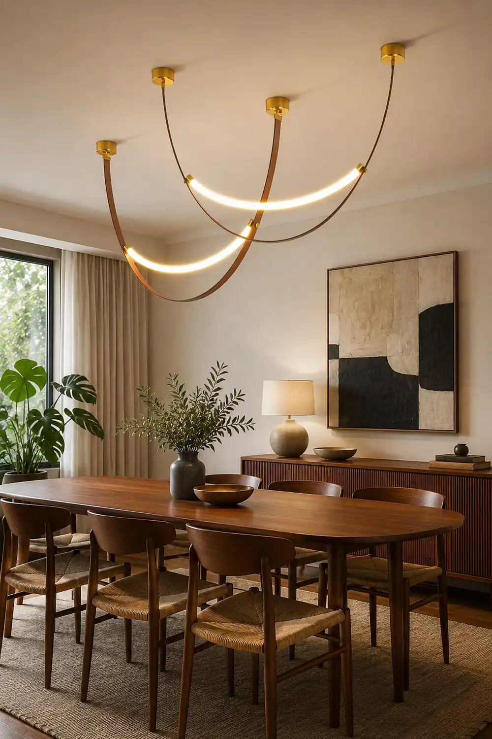 Leather Pendant Light - Lumpaz
