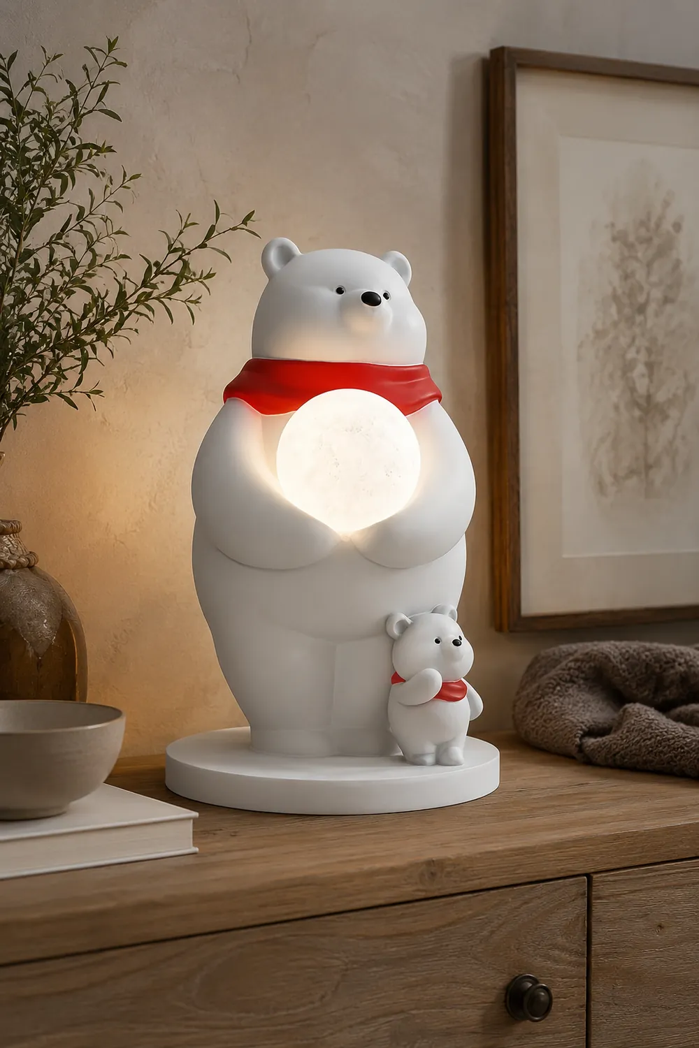 Polar Bears Table Lamp - Lumpaz