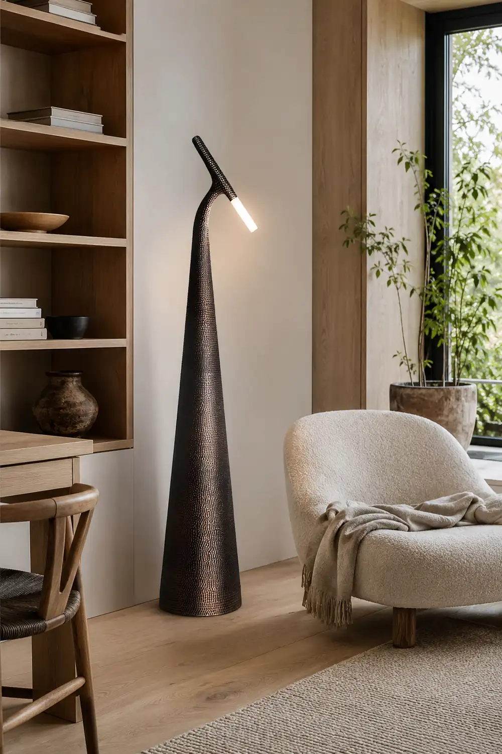 Apex Texture Floor Lamp - Lumpaz