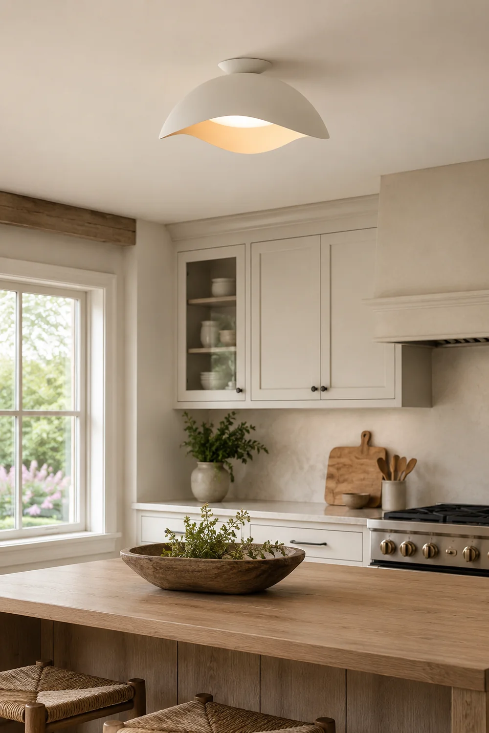 Serene Wave Ceiling Light - Lumpaz