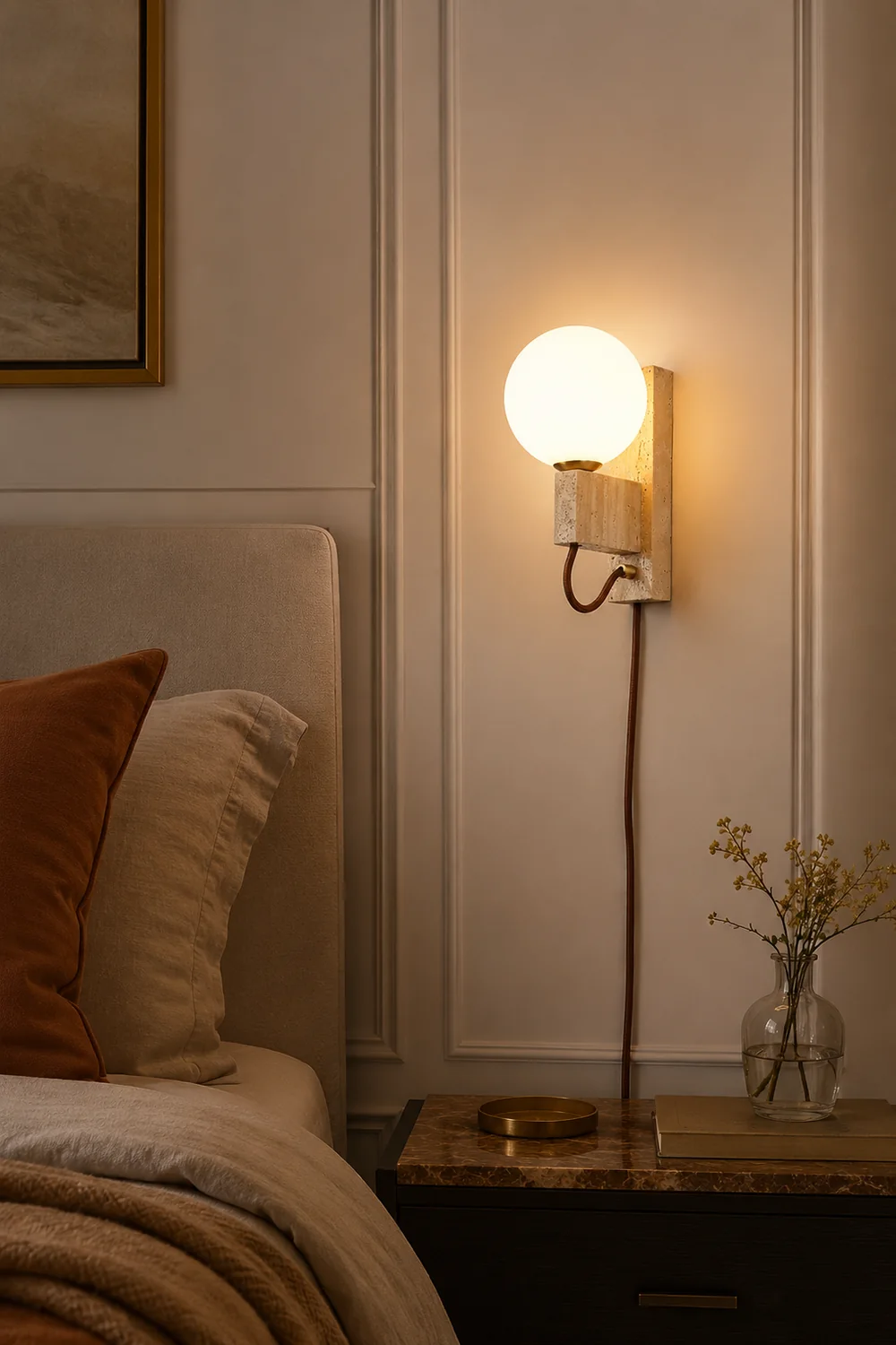 Atlas Globe Wall Sconce - Lumpaz