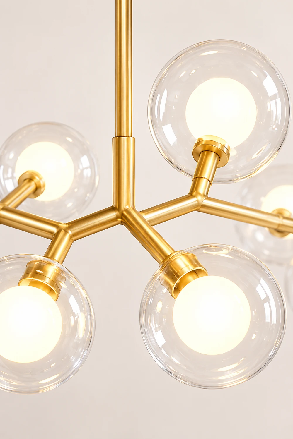 Molecular Glass Balls Chandelier - Lumpaz