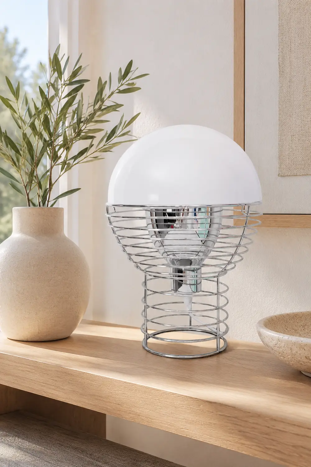 Wire Table Lamp - Lumpaz