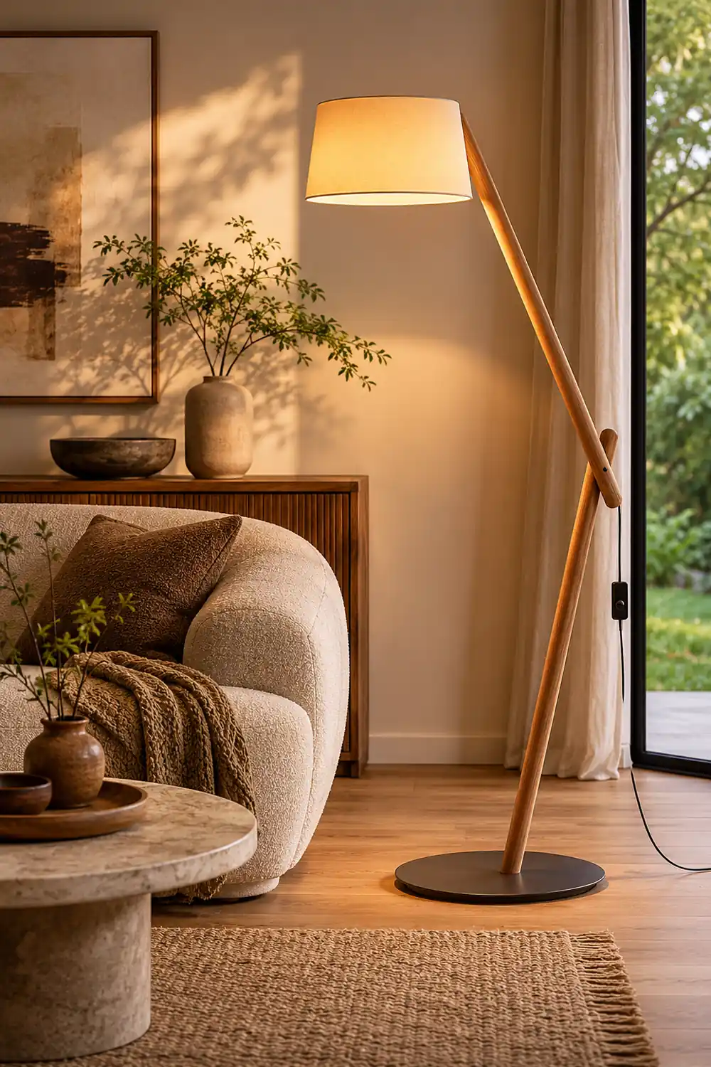 Lean Pivot Floor Lamp - Lumpaz