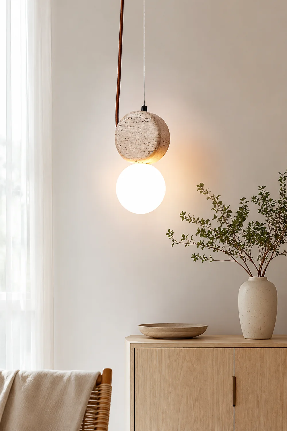 Tranquil Glow Pendant Lamp - Lumpaz