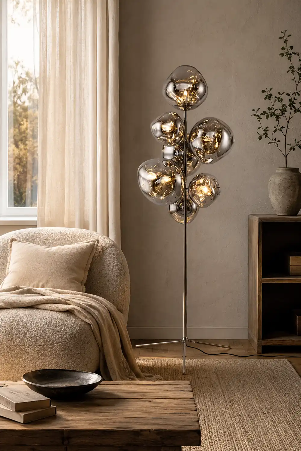 Lava Cone Floor Lamp - Lumpaz