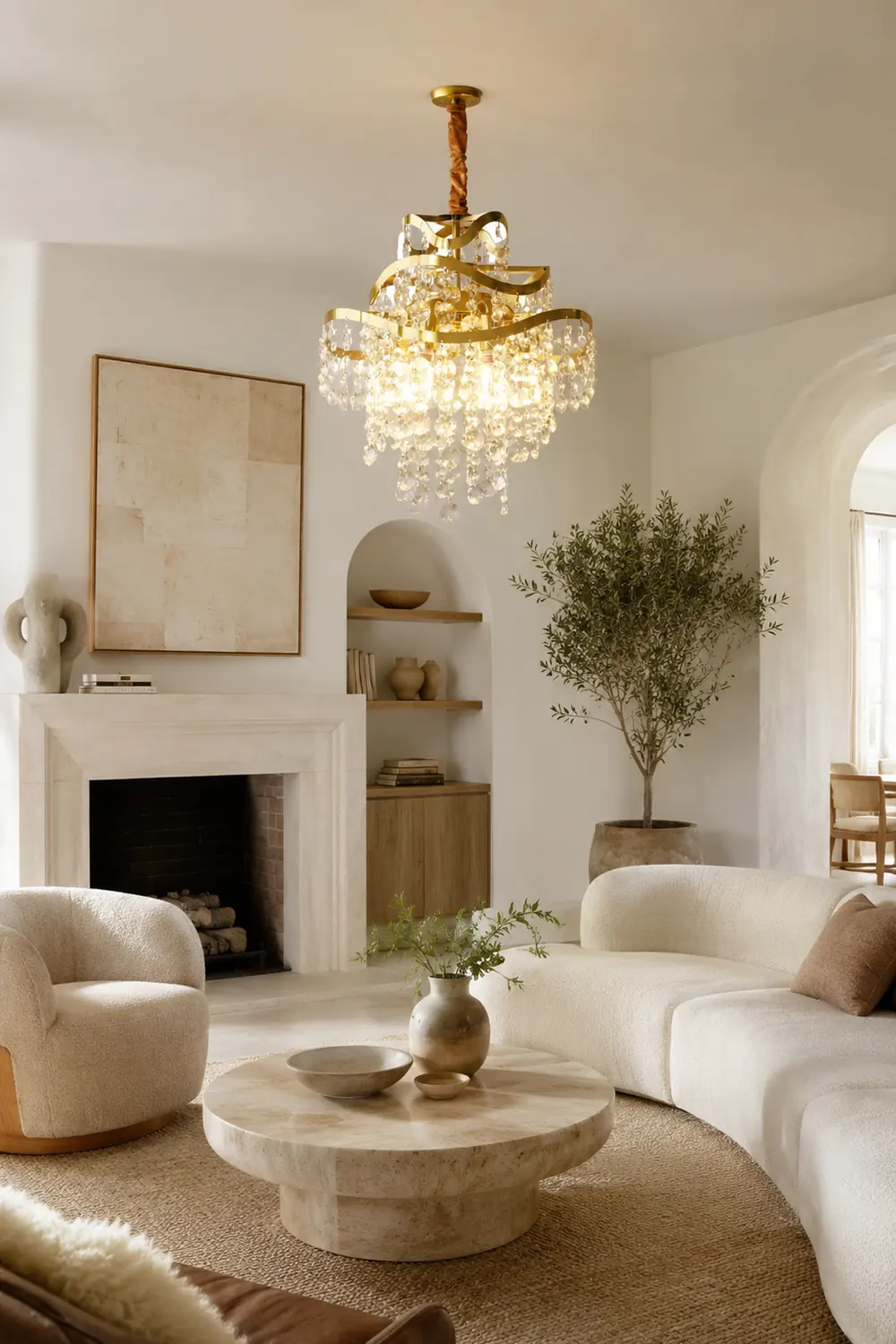 Luna Crystal Chandelier - Lumpaz