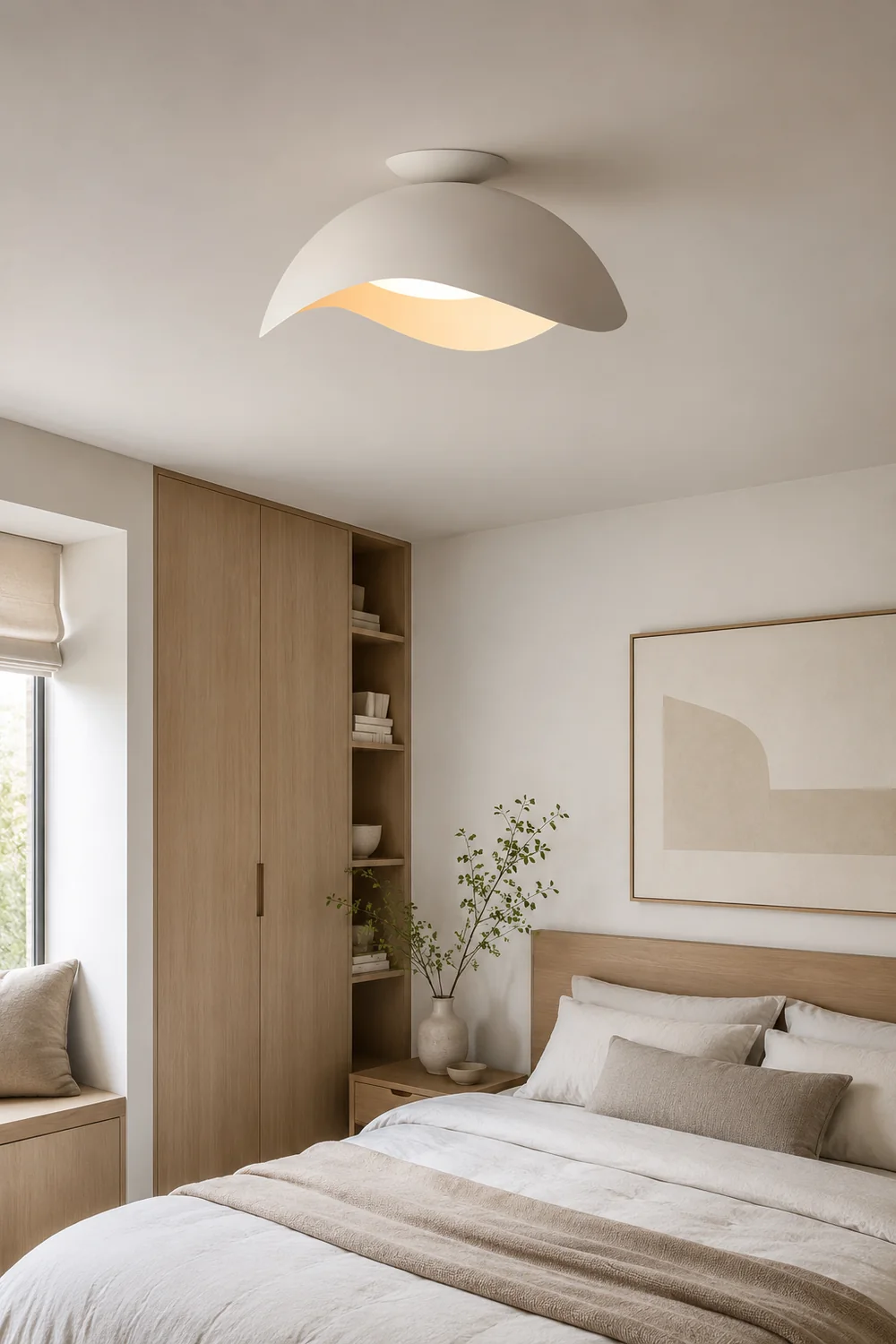 Serene Wave Ceiling Light - Lumpaz