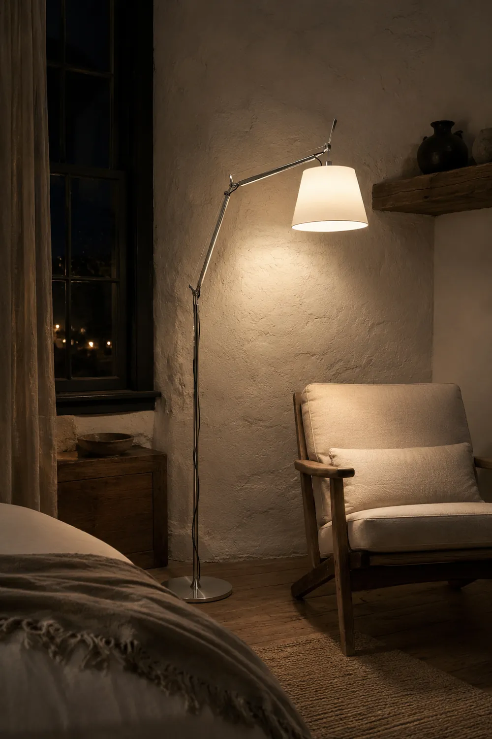 Rocker Modern Floor Lamp - Lumpaz