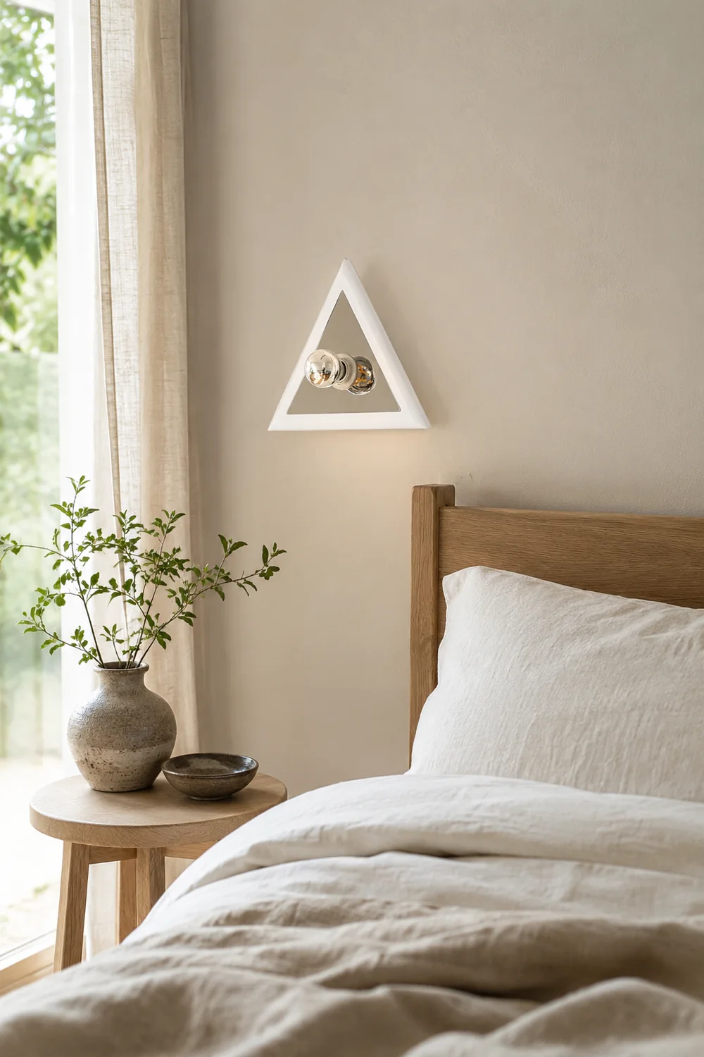 Prism Triangle Wall Lamp - Lumpaz