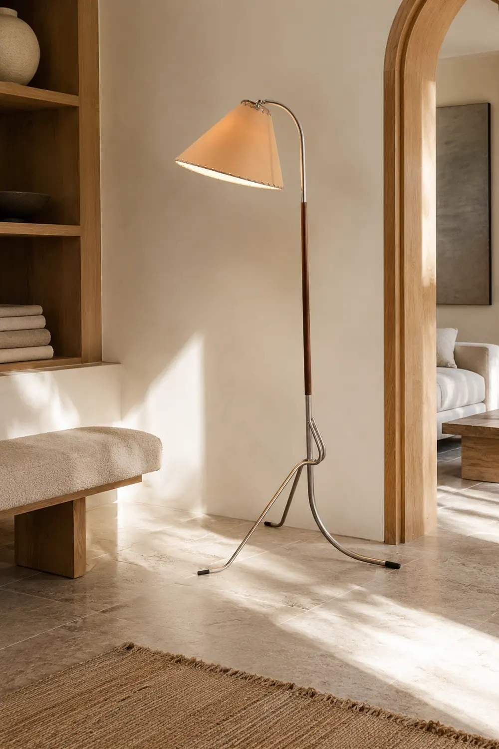 Tripod Arc Floor Lamp - Lumpaz