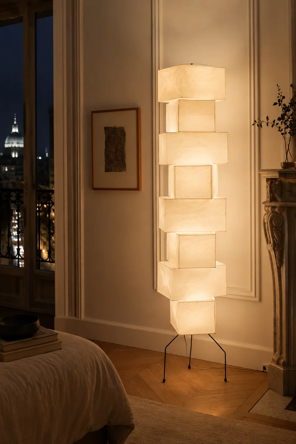 Lana Stacked Floor Lamp - Lumpaz